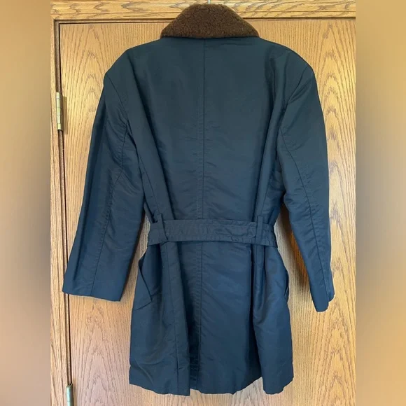 Ralph Lauren Collection Shearling Collar Trench